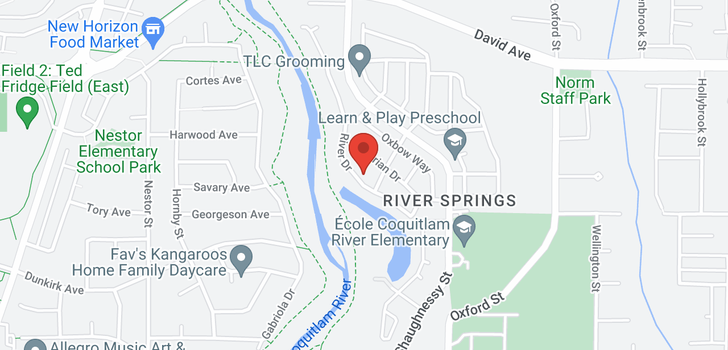 map of 1250 RIVER DRIVE